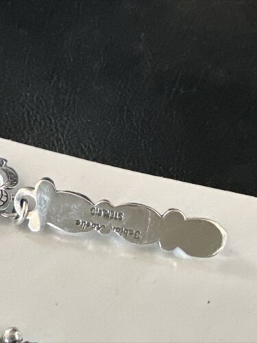 Navajo Orange Spiny Oyster Dangle Earrings | Sterling Silver Pearls | Authentic Native American Handmade | 15328