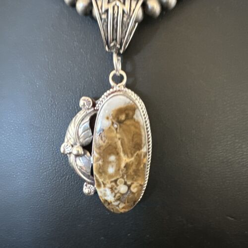 Navajo Wild Horse Necklace Pendant | Sterling Silver | Authentic Native American Handmade | 16984