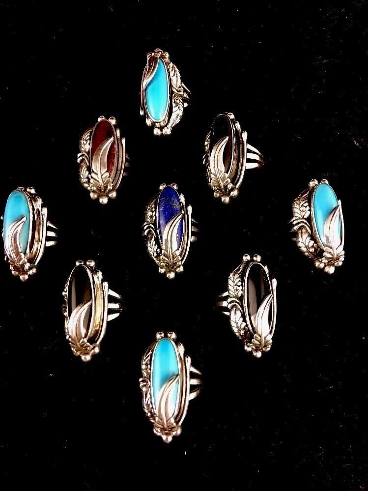 Navajo Purple Spiny Oyster Sterling Silver Ring | Sz 5.75 | 4453