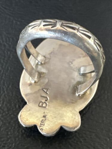 Men's Women's Dry Creek Turquoise Ring | Navajo Sterling Silver | Sz 9 | 15896