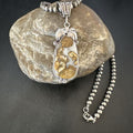 Navajo Wild Horse Necklace Pendant | Sterling Silver | Authentic Native American Handmade | 16979