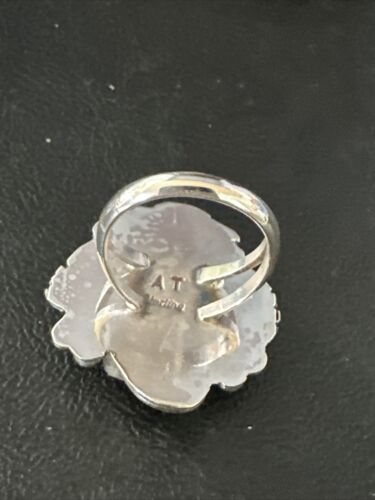 Women's Sterling Silver Purple Spiny Oyster Ring | Sz 8 | 14900
