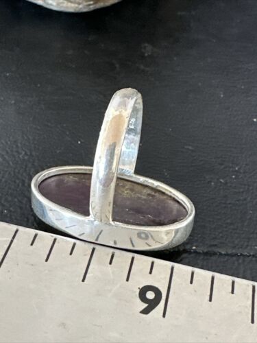 Women's Southwestern Sterling Silver Purple Sugilite Ring | Sz 8 | 17239