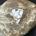 Men's and Women's Wild Horse Turquoise Ring | Navajo Sterling Silver | Sz 7 | Authentic Native American Handmade | 17355