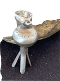 Navajo Naja Pendant | Sterling Silver | Handmade Pearls | 2.5" | Authentic Native American | 1255