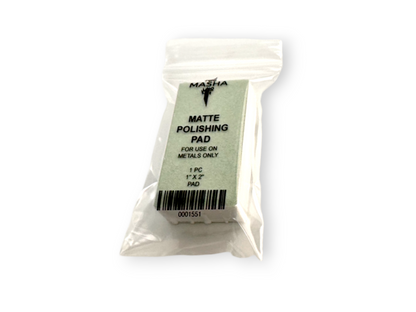 Matte Polishing Pad 1" X 2"