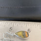 Native American Navajo Bumblebee Jasper Earrings Set | Sterling Silver | Authentic Handmade | 1562