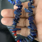 Men's Navajo | Lapis Lazuli Spiny Strand Necklace | Sterling Silver | 18" | Authentic Native American Handmade | 13572