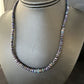 Native American Blue Opal Necklace | Sterling Silver | Navajo Handmade | 18" | 14534