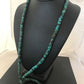 Navajo Turquoise Heishi Bead Necklace | 7mm | Sterling Silver | Authentic Native American Handmade | 31" | 3725