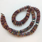 Navajo Purple Spiny Oyster & Turquoise Necklace | Sterling Silver | Authentic Native American | 32" | 8886