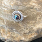 Navajo Blue Turquoise Sugilite Inlay Ring | Sz 5.5 | Authentic Native American Handmade | 11177