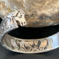 Navajo Horse Cuff Bracelet | Sterling Silver | Authentic Native American Handmade | 13225
