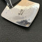 Navajo Sterling Silver Stamped Dangle Earrings | Authentic Native American Handmade | 1657