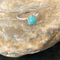 Navajo Blue Turquoise Ring | Sterling Silver | Sz 7 | Authentic Native American Handmade | 10769