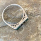 Native American Women's Navajo Green Malachite Onyx Inlay Ring | Sz 7 | 11153