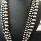 Navajo Pearls Sterling Silver Bead Necklace | 60" 3-Strand | Native American Handmade | 93960
