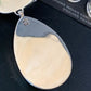 Navajo Green Gaspeite Necklace Choker Earrings Set | Sterling Silver Pendant | 19" | Authentic Native American Handmade | 13795
