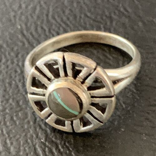 Native American Navajo Purple Sugilite Inlay Ring | Sz 6 | Sterling Silver | 11186