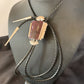 Southwestern Men's Bolo Tie | Purple Spiny Oyster | Sterling Silver | Navajo | 12964
