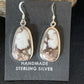 Native American Women's Wild Horse Earrings | Sterling Silver | Navajo Handmade | 14085