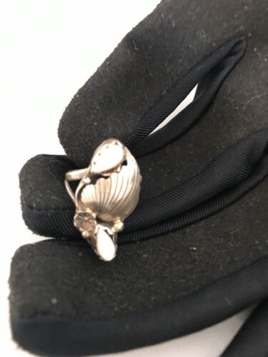 Navajo Pink Feather Mother of Pearl Multi-Stone Ring | Authentic Native American Sterling Silver | Multi-Stone | Sz 5 | 3845