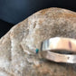 Southwestern Navajo Blue Opal Inlay Ring | Sterling Silver | Sz 7.5 | Authentic Native American Handmade | 10609