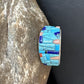 Multi-Color Blue Lapis Turquoise Inlay Ring | Sterling Silver | Sz 7 | 14459