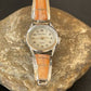 Authentic Navajo Orange Spiny Oyster Inlay Watch Tips | Sterling Silver | Native American Jewelry | 1555