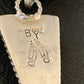 Southwestern Navajo Red Spiny Oyster Pendant Necklace | Sterling Silver | 18" Chain | 2661