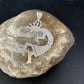 Navajo Kokopelli Pendant | Stamped Sterling Silver | 2.25" | Authentic Native American Handmade | 13682
