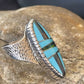 Navajo Multi-Color Opal & Turquoise Inlay Ring | Sterling Silver | Sz 7 | Authentic Native American Handmade | 1579