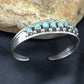 Children's Navajo Blue Turquoise Bracelet | Sterling Silver | Authentic Native American Handmade | 10183