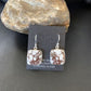 Southwestern Women's Navajo Wild Horse Earrings | Sterling Silver | Authentic Native American Handmade | 12783
