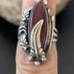 Navajo Purple Spiny Oyster Ring | Sterling Silver | Sz 6 | Authentic Native American Handmade | 3476