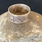 Native American Navajo Stamped Sterling Silver Pueblo Ring | Sz 10.5 | 11984