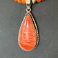 Navajo Pearls Sterling Silver Necklace | Spiny Oyster Cluster Naja Pendant | 599