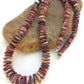 Navajo Purple Spiny Oyster & Turquoise Necklace | Sterling Silver | Authentic Native American | 32" | 8886