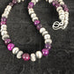 Navajo Men's Purple Sugilite Necklace | Sterling Silver | 22" | Authentic Native American Handmade | 8532