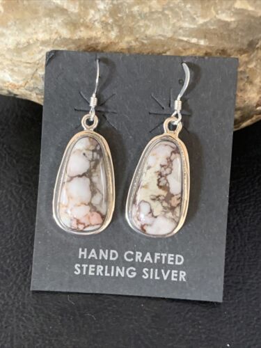 Native American Women's Wild Horse Earrings | Sterling Silver | Navajo Handmade | 14086 - Masha USA