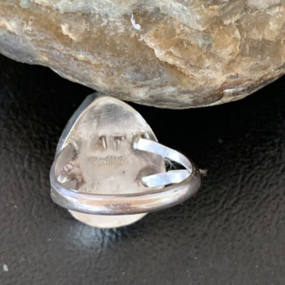 Native American Women's Navajo Purple Sugilite Ring | Sterling Silver | Sz 9 | 10862