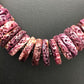 Purple Spiny Oyster Necklace | Navajo Sterling Silver | Authentic Native American Handmade | 23" | 2624