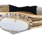 Navajo White Buffalo Turquoise Cuff Bracelet | Sterling Silver | Authentic Native American Handmade | 1422