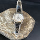Authentic Native American Navajo Sterling Silver Watch Tips | Black Onyx Band | Handmade Jewelry | 14470
