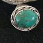 Vintage Navajo Sterling Silver Turquoise Ring | Sz 10.5 | Old Pawn | Blue | Native American Southwestern | 8641
