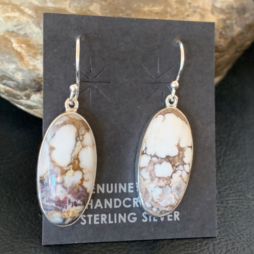 Navajo Wild Horse Earrings Set | Sterling Silver | Authentic Native American Handmade | 12782