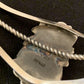 Native American Navajo Turquoise #8 Cuff Bracelet | Sterling Silver | Authentic Handmade | 344