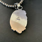 Men's Navajo Blue Dry Creek Turquoise Pendant Necklace | Sterling Silver | 12972