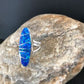 Native American Navajo Blue Opal Inlay Ring | Sterling Silver | Sz 4.5 | 8383