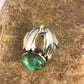 Native American Green Turquoise Ring | Sterling Silver | Sz 11 | 3439